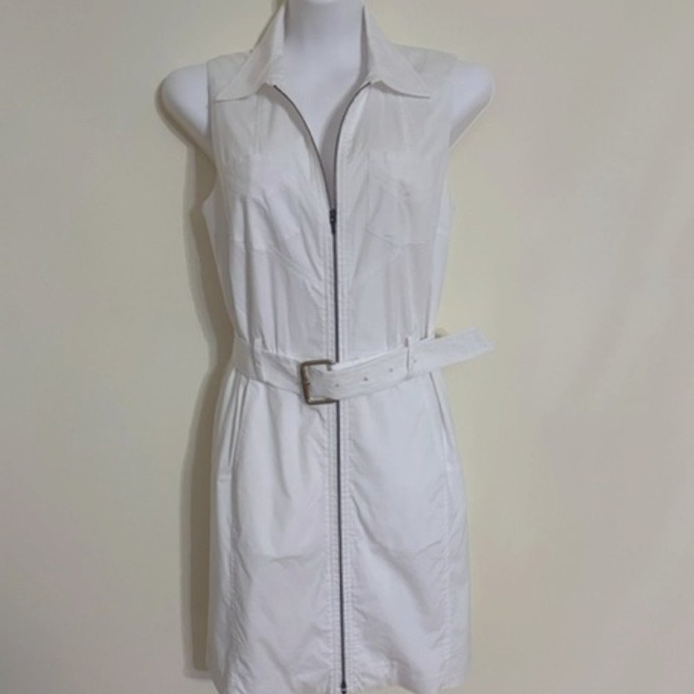 TORY BURCH Sleeveless white dress  - size 6